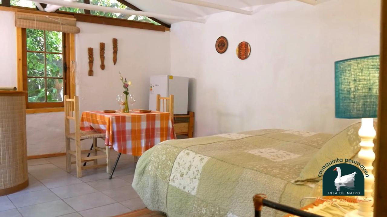 Alojamiento Rural Casa Quinta Peumayen Isla de Maipo Exterior foto